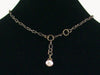 Antiqued large ladder chain with brass branch & various Charms, Stones & Pearls (Web-160)
