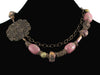 Large Rhodonite Stone Choker (Web-148)