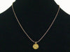 Antiqued ball chain with Hill tribe Ohm charm (Web-163)