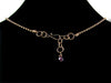 Antiqued ball chain with charms and cabochon (Web-278)