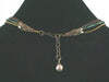 3-Strand Crystal Choker with Charms & Leather (Web-32)