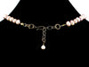Y-Drop Mauve Pearl Choker Necklace (Web-50)